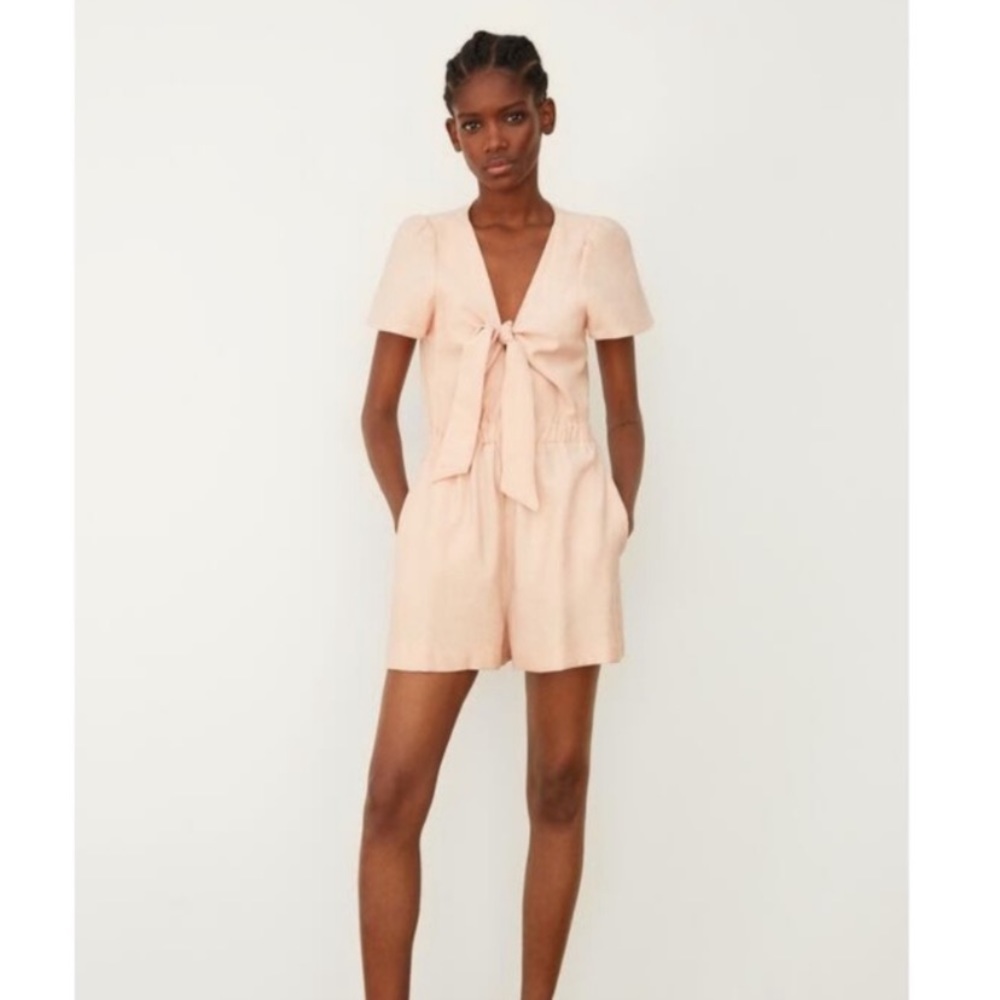 Zara Tie Front Romper